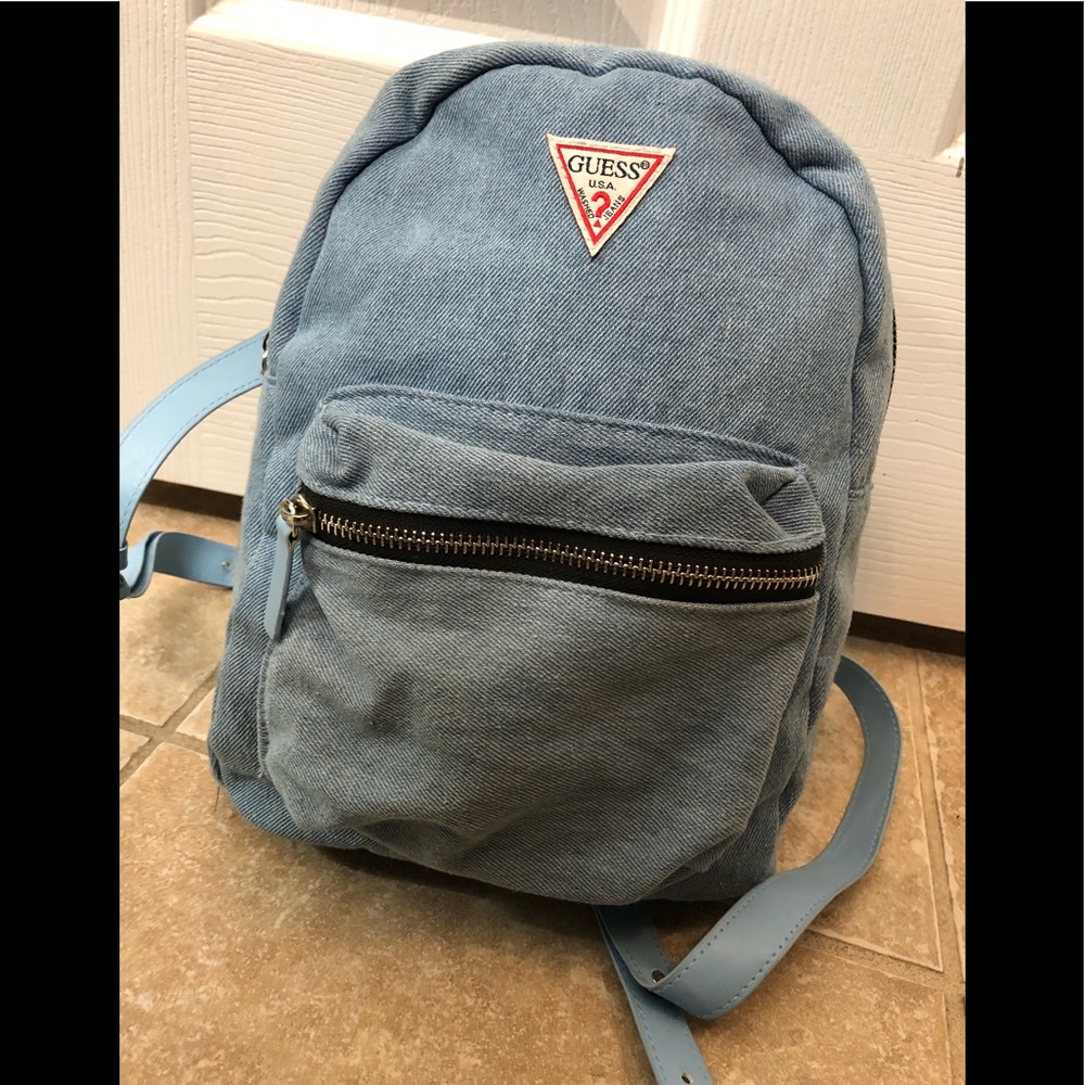 Guess denim  mini-backpack